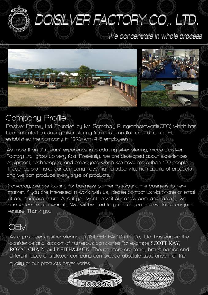 SILVER BY DOI SILVER -เครื่องเงิน เครื่องเงินแท้ เครื่องเงินสวย เครื่องเงินน่าน Sterling Silver 925 by Handicrafts
